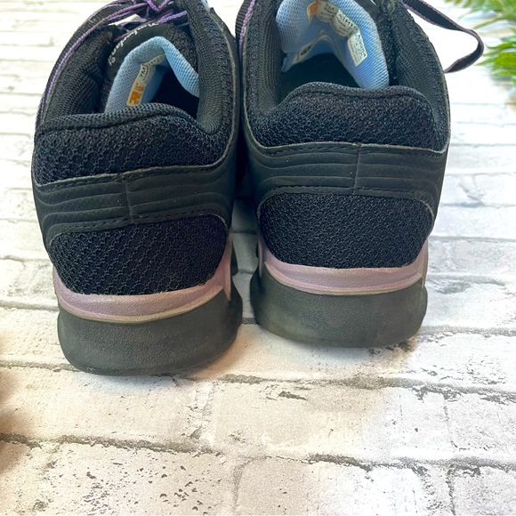 Timberland Pro Alloy Toe Women's Anti Fatigue Powertrain Work Shoe Size 7 Purple - Picture 7 of 11